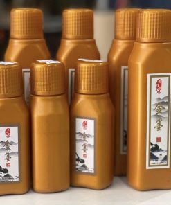 Mực nhũ vàng viết Thư pháp siêu mịn, siêu sáng 60gr - 120gr