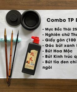 Combo Dụng cụ Thư pháp D – Set Luyện chữ mỗi ngày