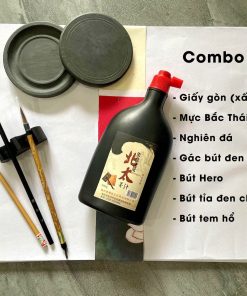Combo Dụng cụ Thư pháp F - Set thư pháp cho người mới bắt đầu