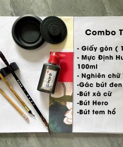 Combo Dụng cụ Thư pháp E – Set Nhập môn Tiết kiệm