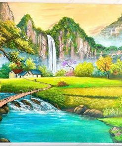 Tranh phong cảnh (núi): SƠN THỦY HỮU TÌNH