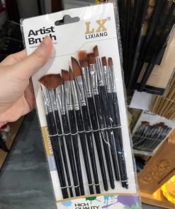 Cọ vẽ: Bộ cọ nhiều đầu LX Liang Germany
