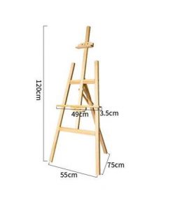 Dụng cụ khác: Giá Vẽ Tranh Gỗ Thông Cao Cấp 1m2, có thể điều chỉnh