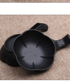 Nghiên mực kết hợp gác bút thư pháp hình hoa mai