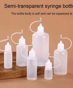 Chai nhựa đầu kim chuyên vẽ nổi, ke nét, làm resin, đồ thủ công