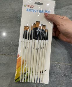 Bộ cọ vẽ tranh Artist Brush Tiptop đầy đủ, đa dạng các đầu cọ